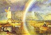 J.M.W. Turner Arundel Castle, with Rainbow. oil painting picture wholesale